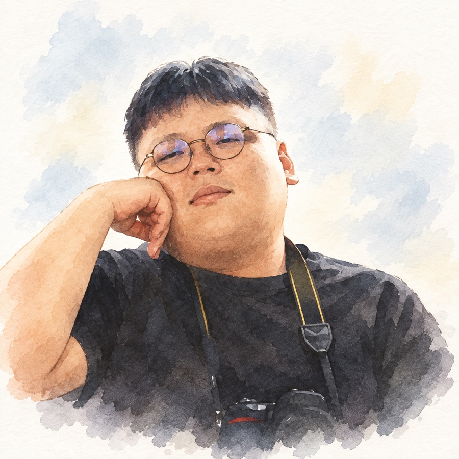 꼬똥(꼬박사)의 수채화 프로필 그림